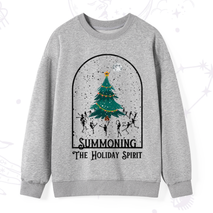 Purplehecate Christmas The Holiday Spirit Sweatshirt