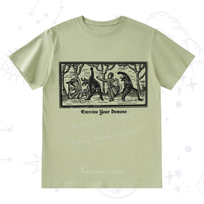 Purplehecate Exercise Your Demons T-Shirt