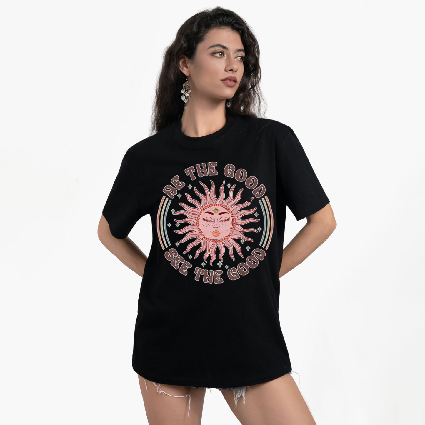 Purplehecate Be the Good See the Good T-Shirt