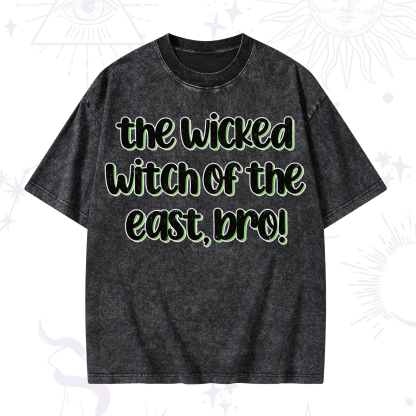 Purplehecate The Wicked Witch of the East Bro Washed T-Shirt