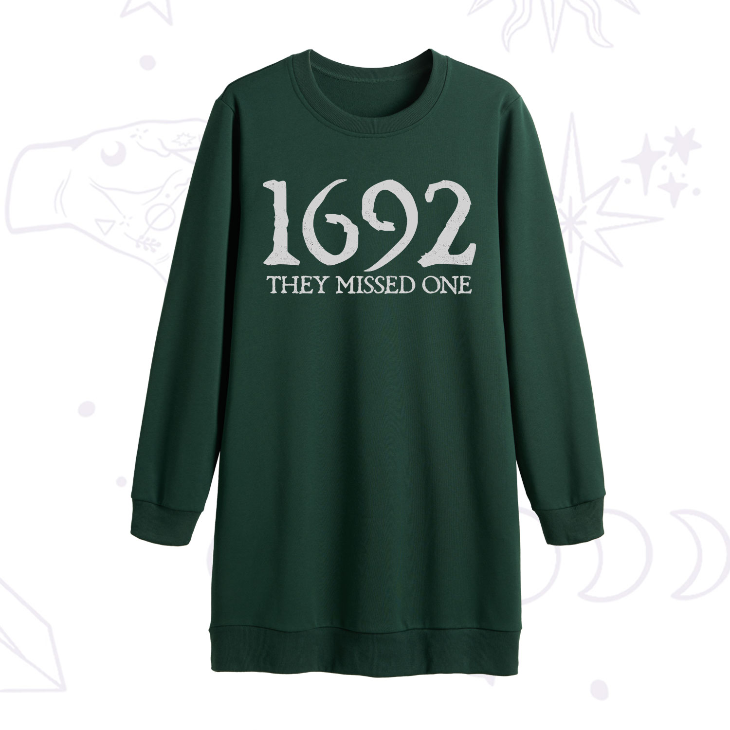 Purplehecate 1692 They Missed One Sweatshirt Dress