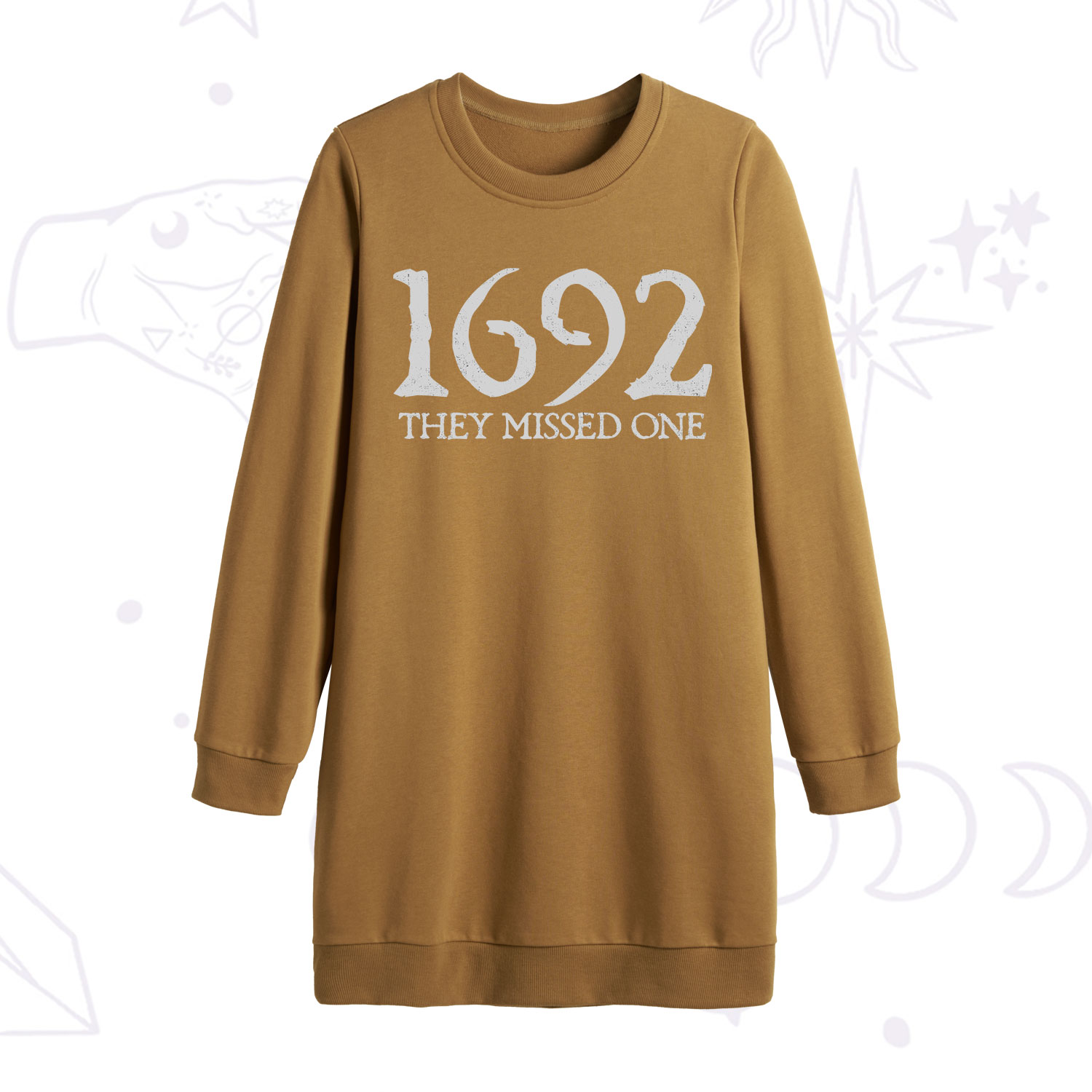 Purplehecate 1692 They Missed One Sweatshirt Dress