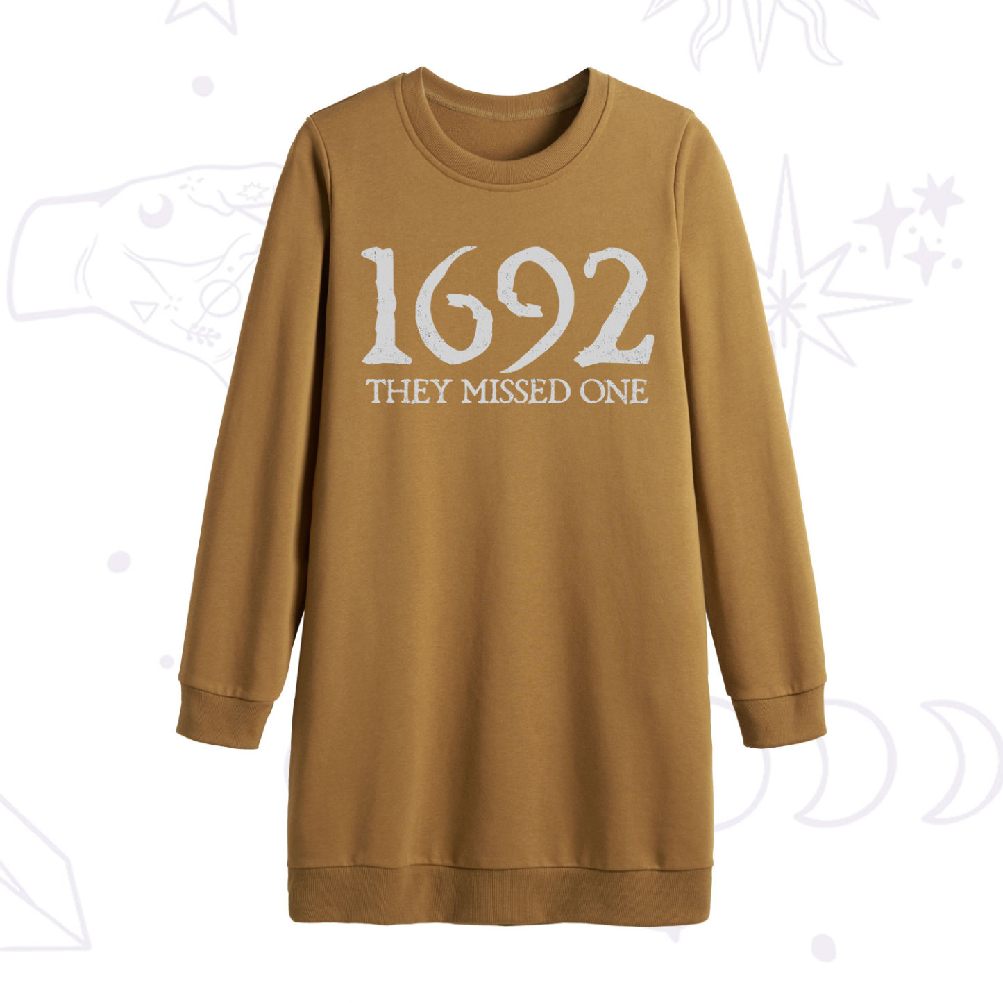 Purplehecate 1692 They Missed One Sweatshirt Dress