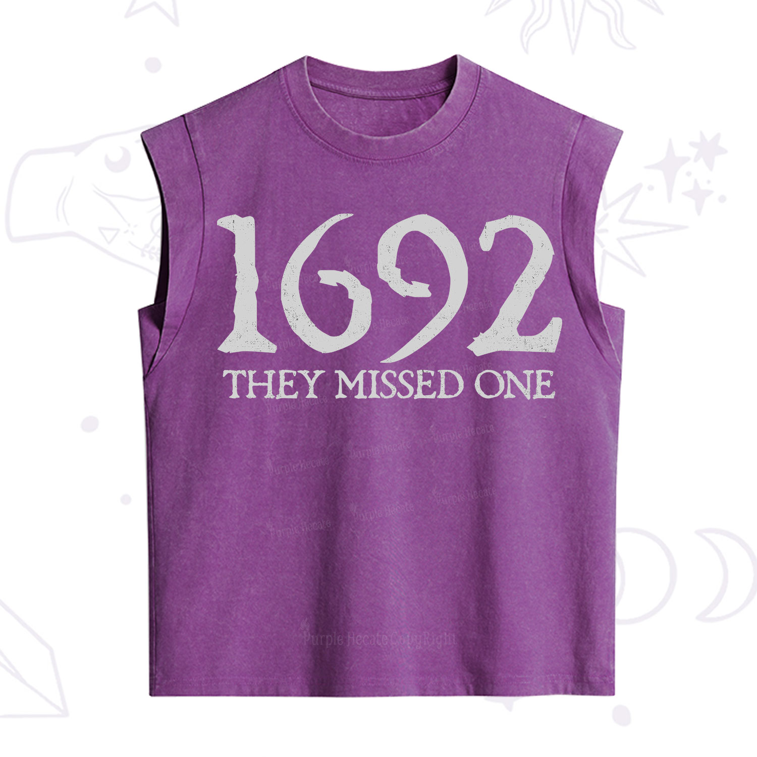 Purplehecate 1692 They Missed One Vintage Washed Tank