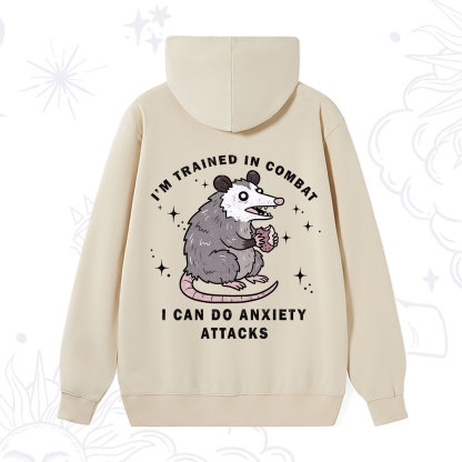Purplehecate Anixety Attack Opossum Hoodie