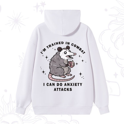 Purplehecate Anixety Attack Opossum Hoodie