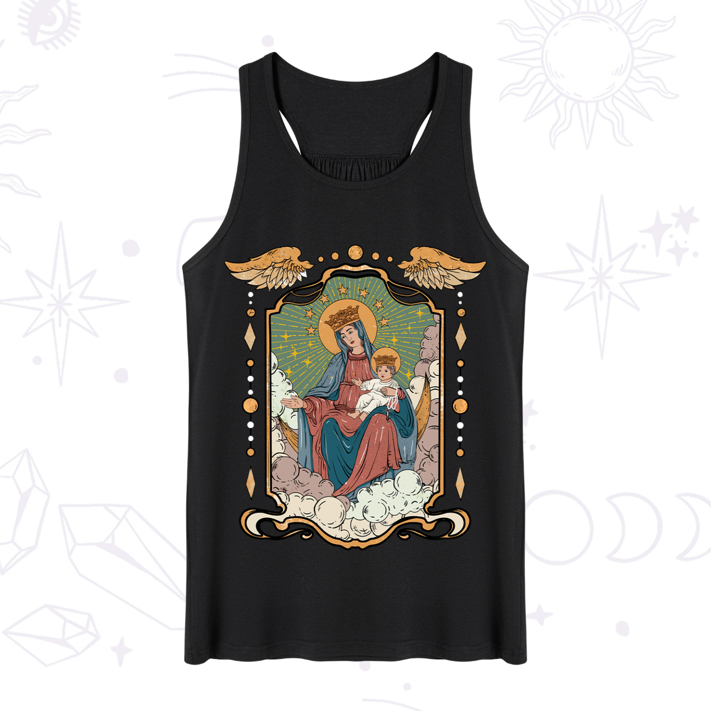 Magic Purplehecate The Lady Of the Rosary Tank
