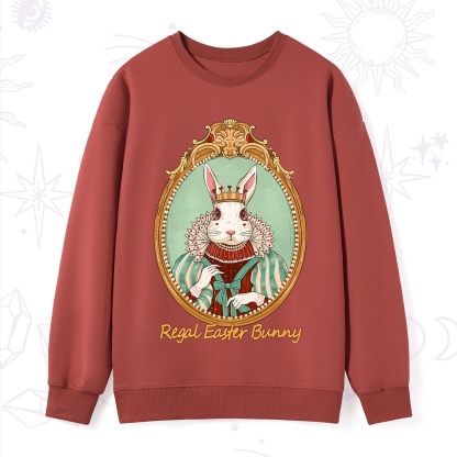 Purplehecate Regal Easter Bunny Sweatshirt