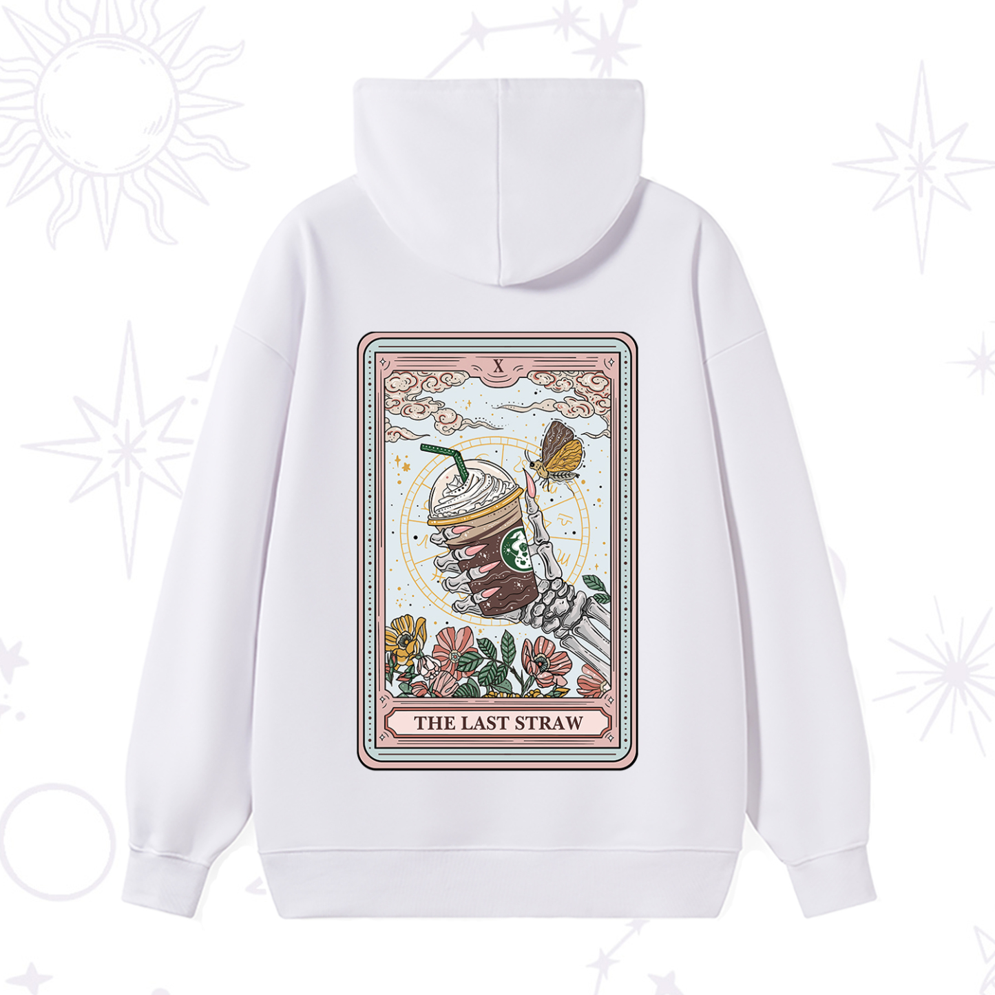 Purplehecate The Last Straw Tarot Hoodie