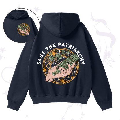 Purplehecate Sage The Patriarchy Fleece Hoodie Suit