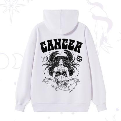 Purplehecate Cancer Zodiac Glyphs Hoodie