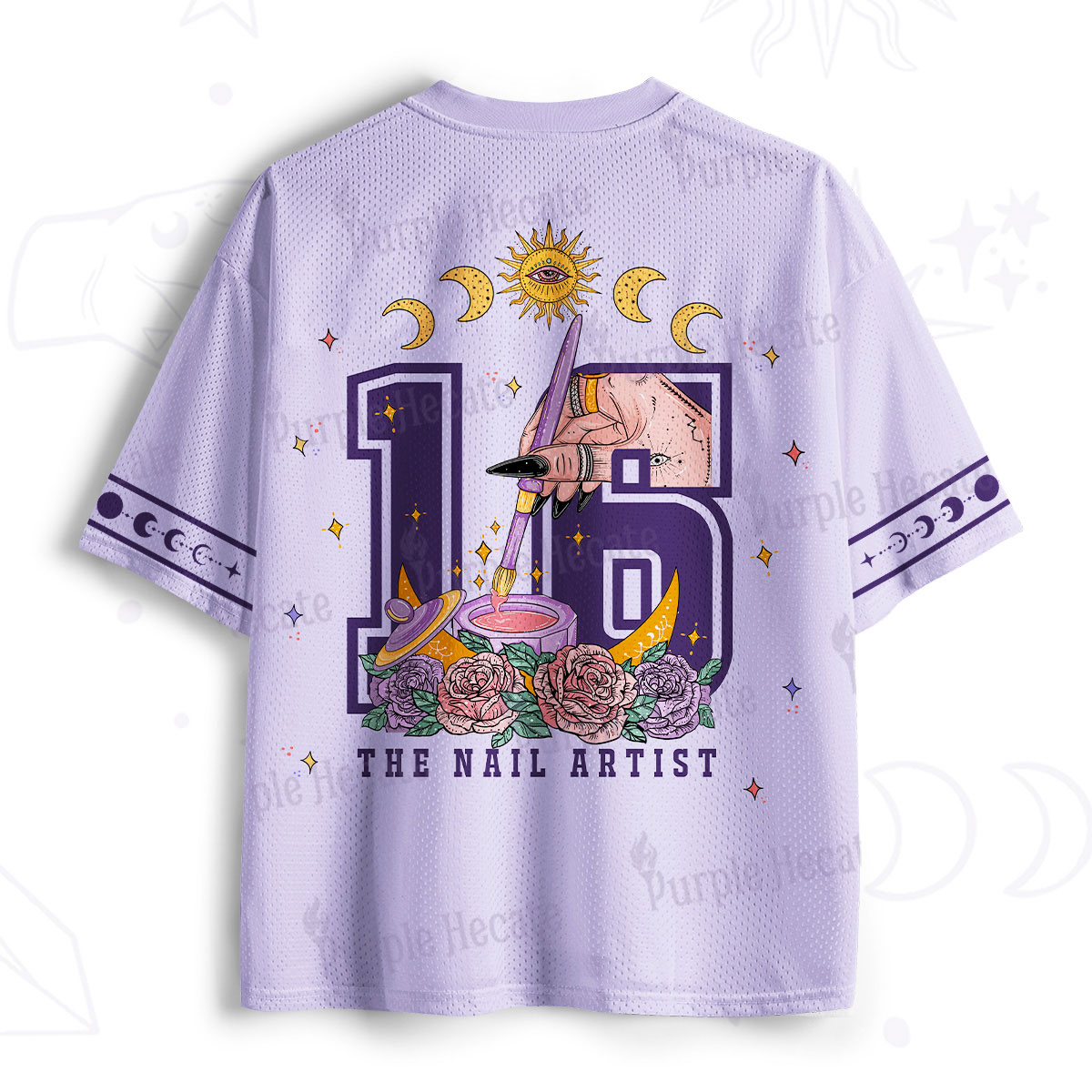 Purplehecate The Nail Artist Mesh Jersey