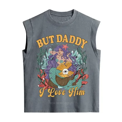 Purplehecate But Daddy I Love Him Vintage Washed Tank