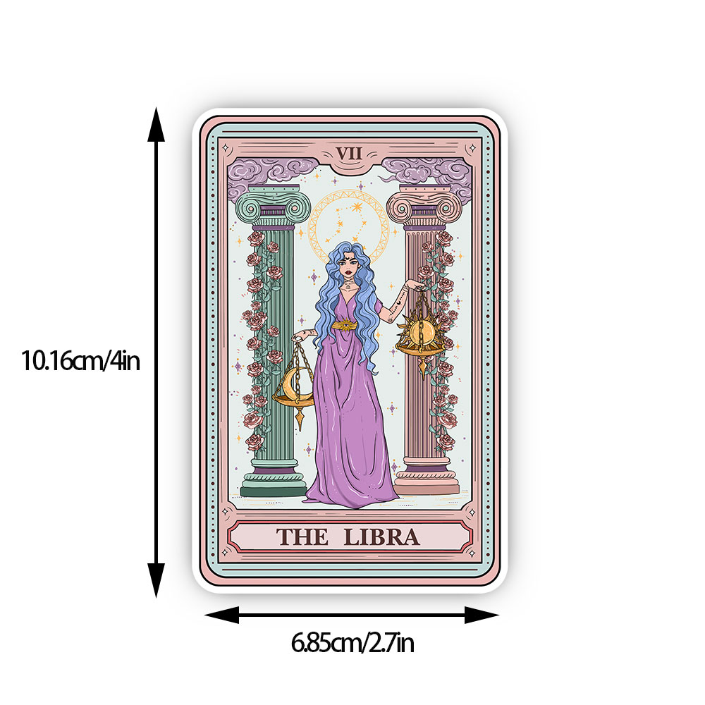 Purplehecate The Libra Goddess Tarot Sticker