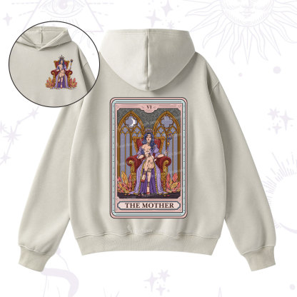 Purplehecate The Mother Tarot Card Fleece Hoodie Suit