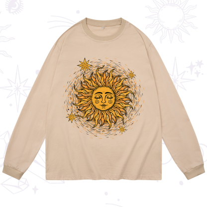Purplehecate Celestial Sun Long Sleeve T-Shirt