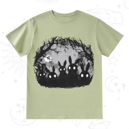 Purplehecate Creepy Weirdcore Bunny T-Shirt