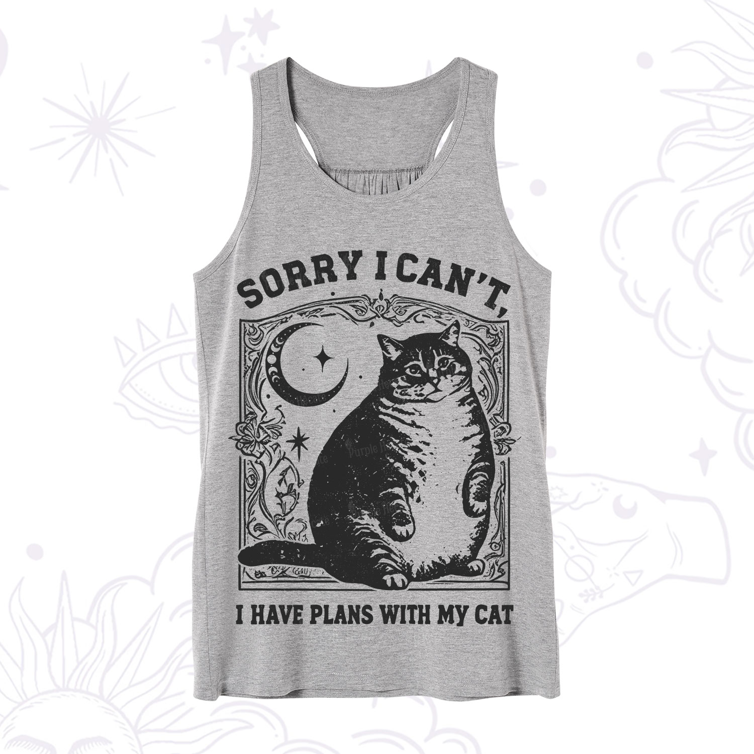Purplehecate Sorry I Can't I Have Plans With My Cat Tank
