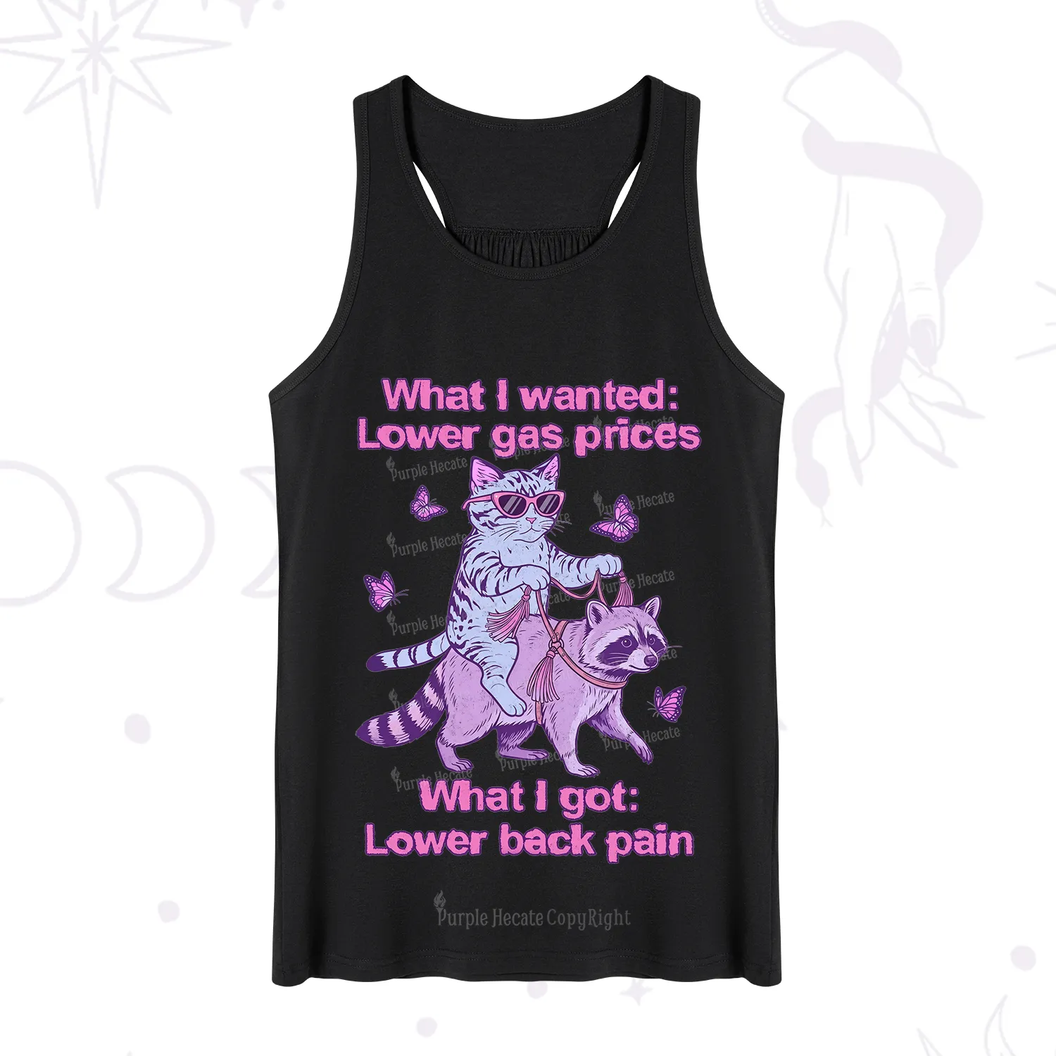 Purplehecate Lower Gas Prices Lower Back Pain Cat Tank