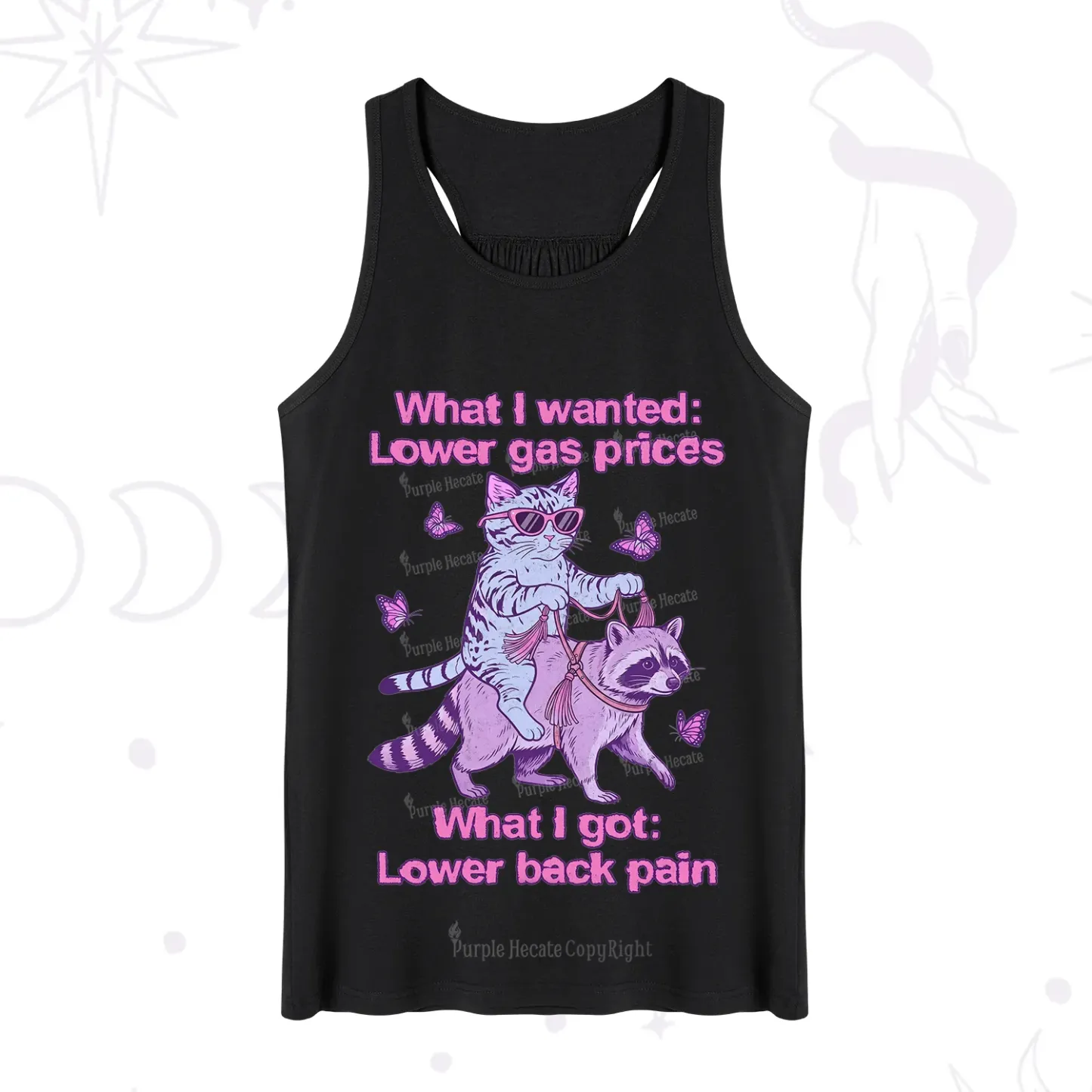 Purplehecate Lower Gas Prices Lower Back Pain Cat Tank