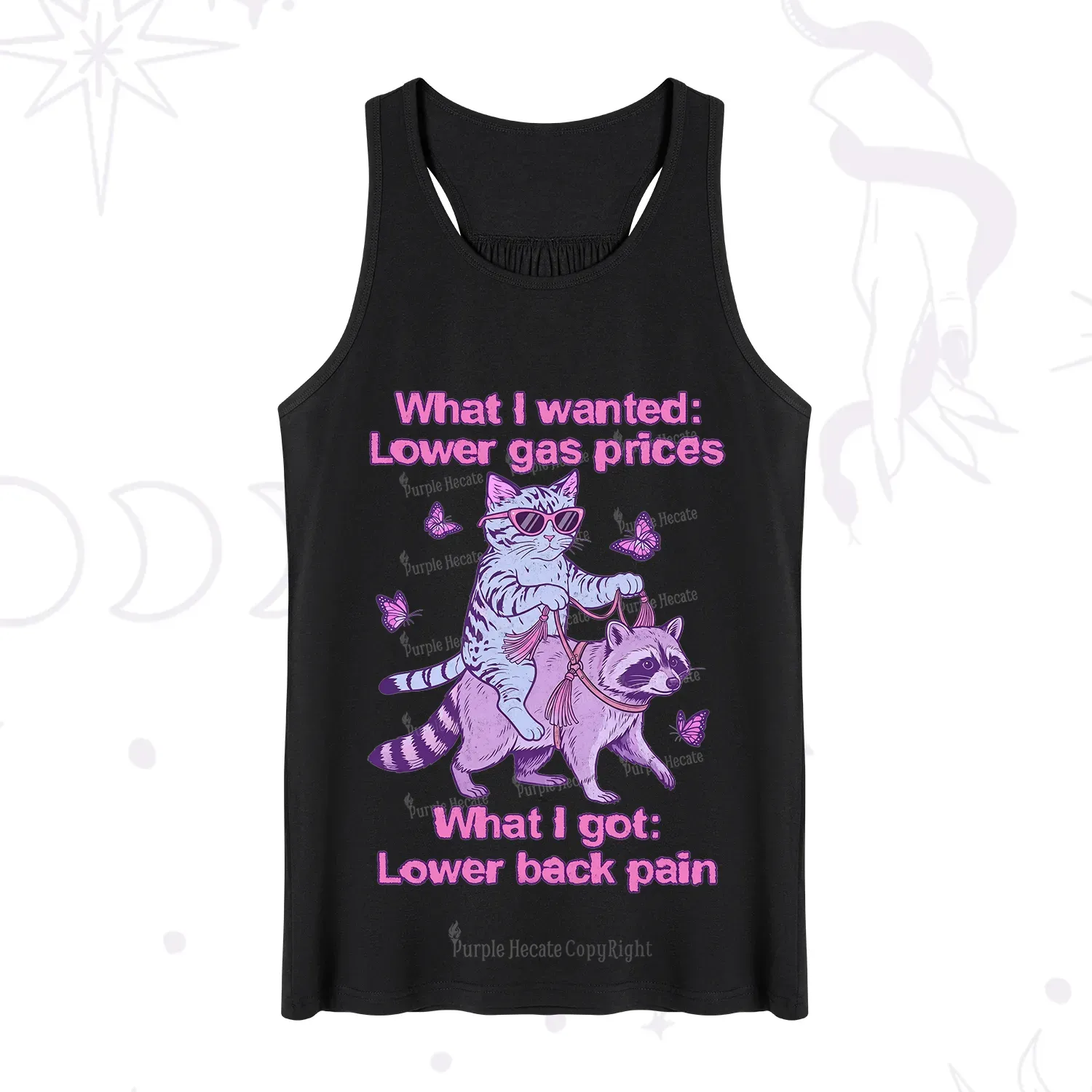 Purplehecate Lower Gas Prices Lower Back Pain Cat Tank