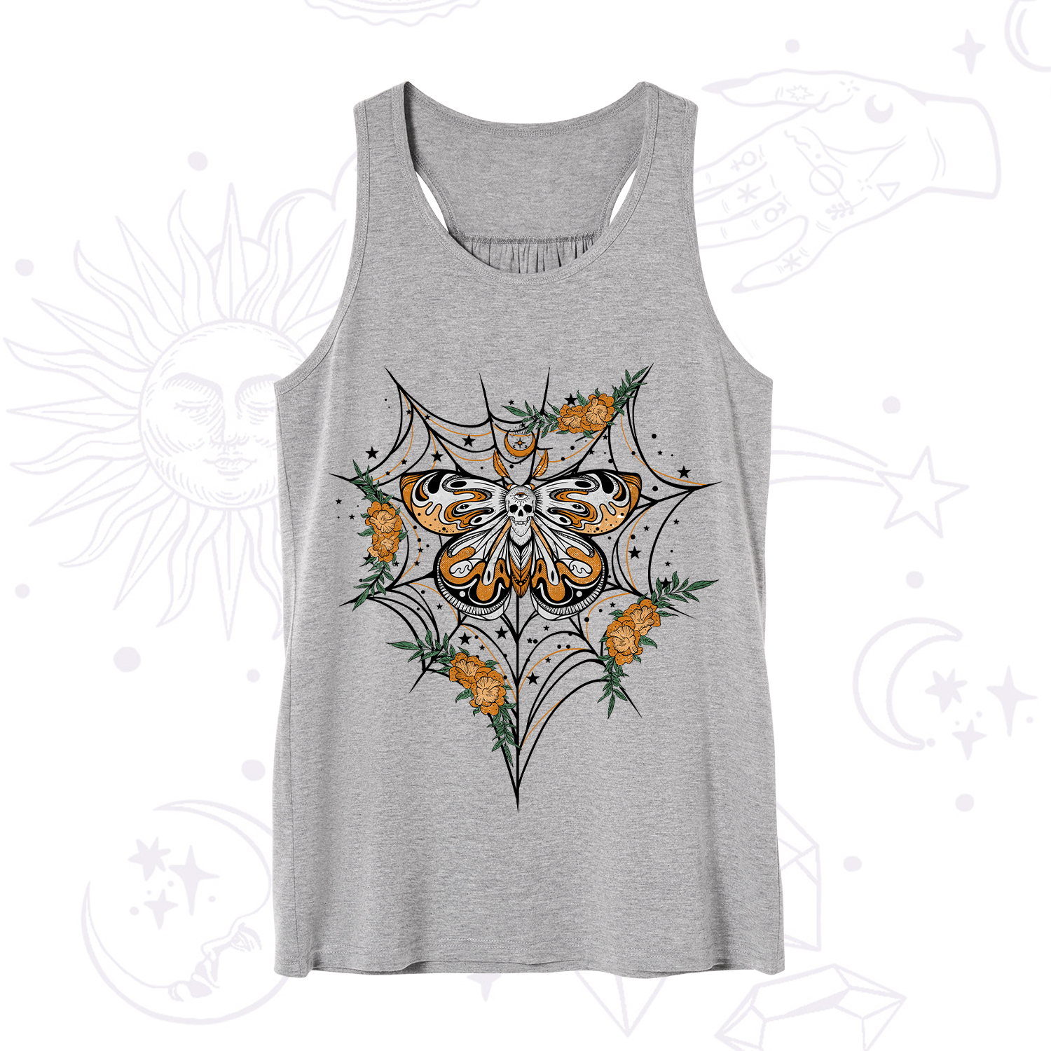 Purplehecate Death Head Moth Tank