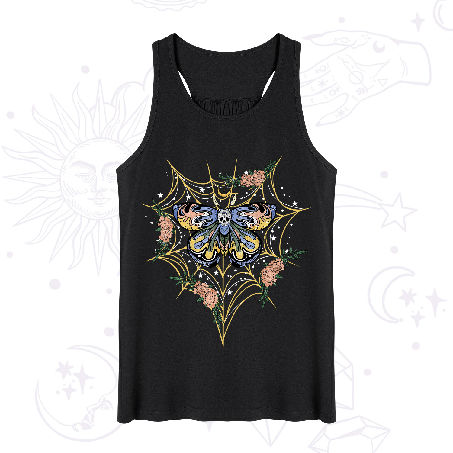 Purplehecate Death Head Moth Tank