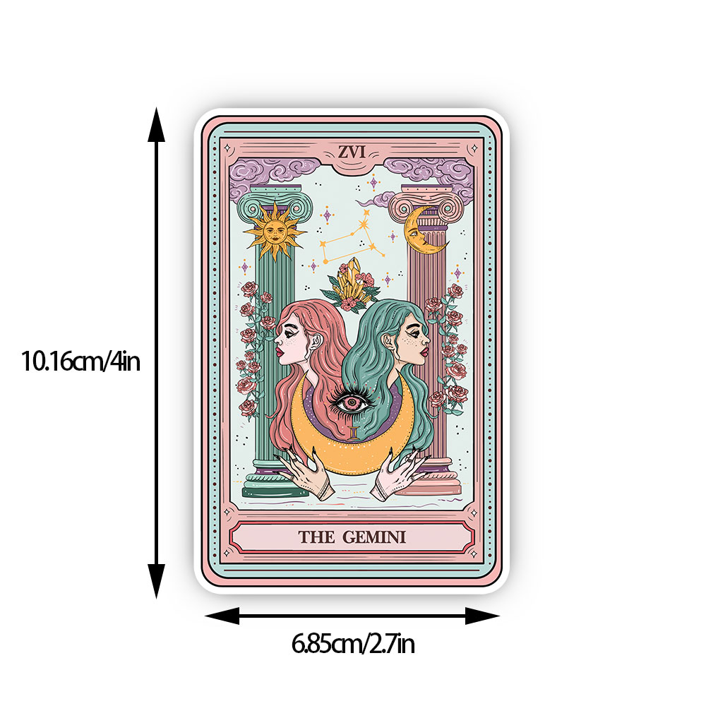 Purplehecate The Gemini Goddess Tarot Sticker