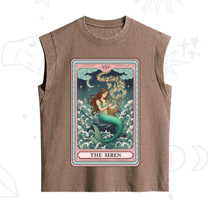 Purplehecate The Siren Tarot Vintage Washed Tank
