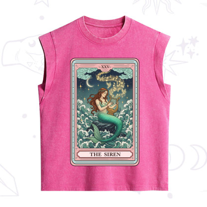 Purplehecate The Siren Tarot Vintage Washed Tank