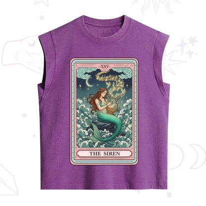 Purplehecate The Siren Tarot Vintage Washed Tank