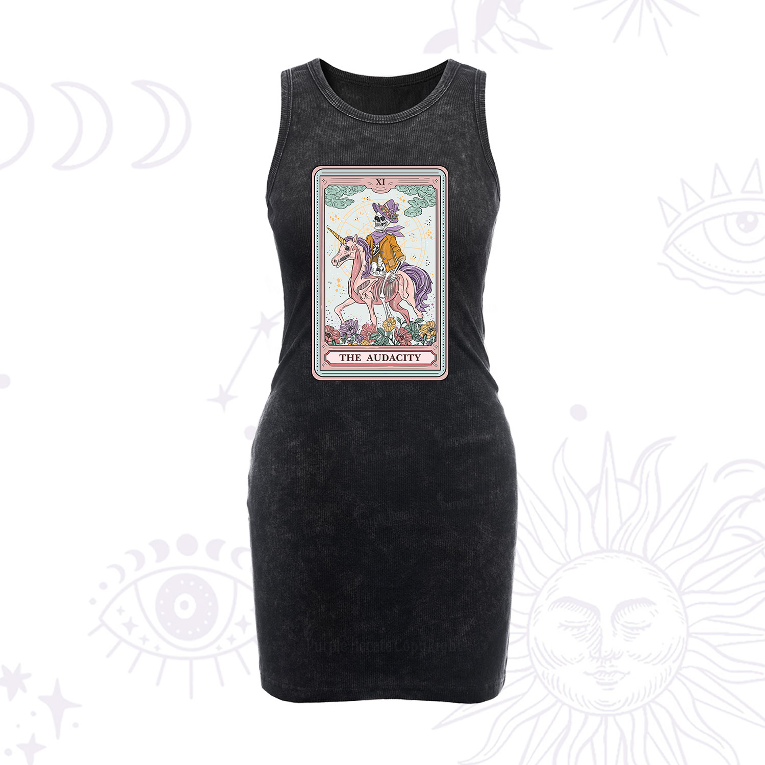 [Copy]Purplehecate Go Sage Yourself Vintage Bodycon Tank Dress