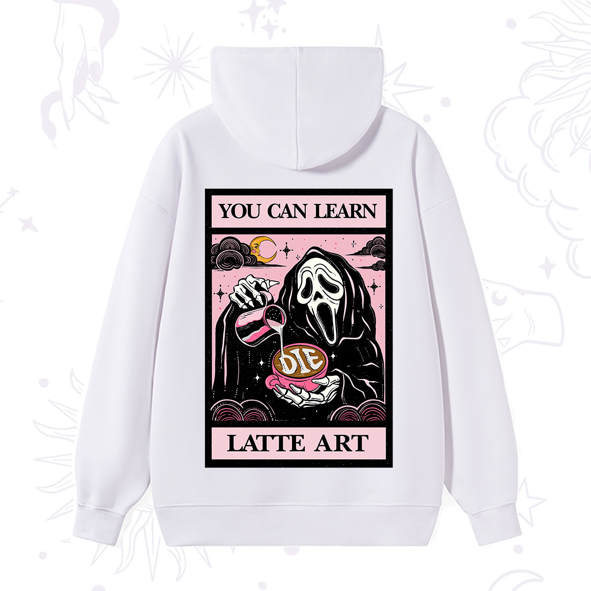 Purplehecate The You Can Learn Latte Art Oracle Card Hoodie