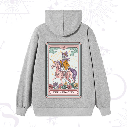 Purplehecate The Audacity Tarot Card Hoodie