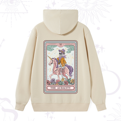 Purplehecate The Audacity Tarot Card Hoodie