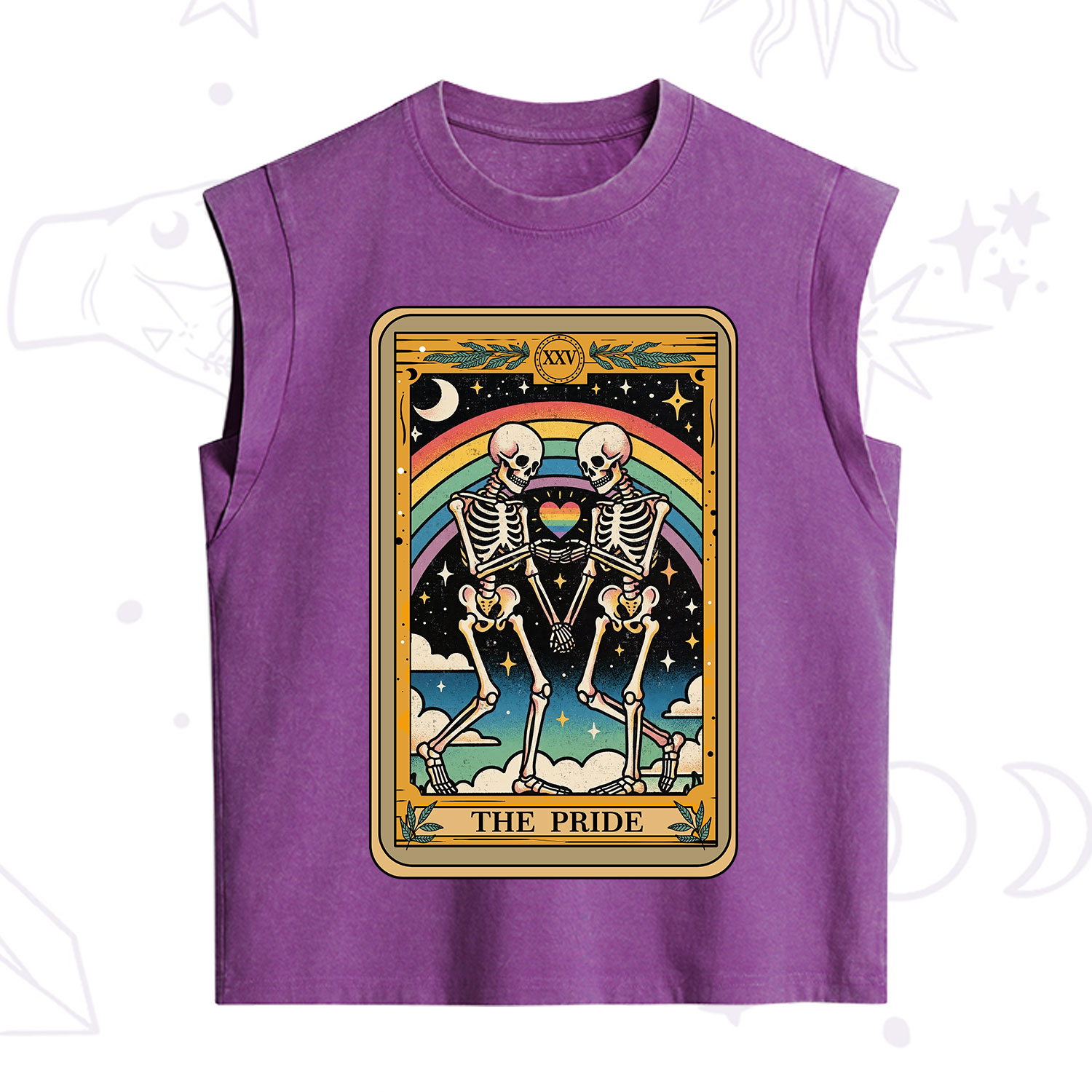 Purplehecate The Pride Tarot Vintage Washed Tank