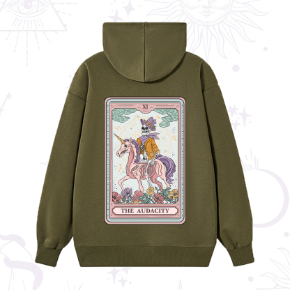 Purplehecate The Audacity Tarot Card Hoodie