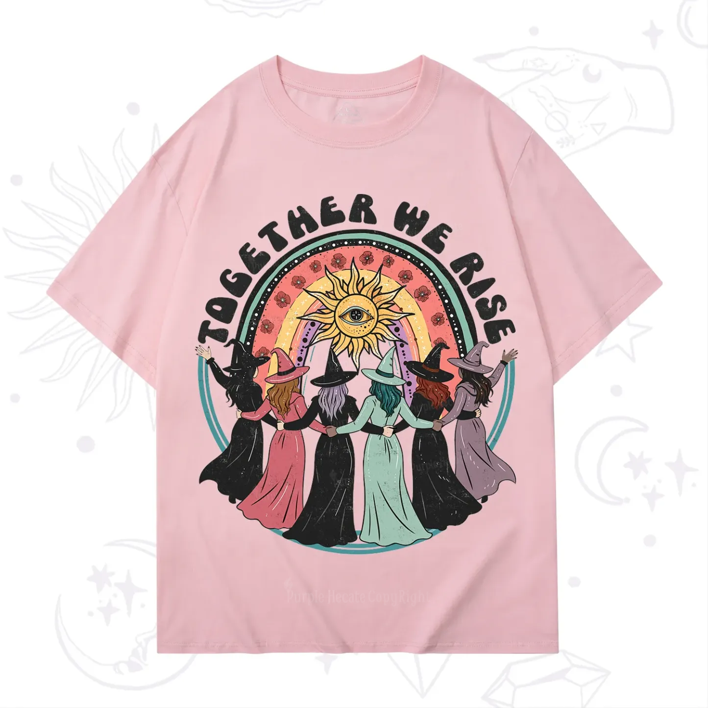 Purplehecate Together We Rise T-Shirt