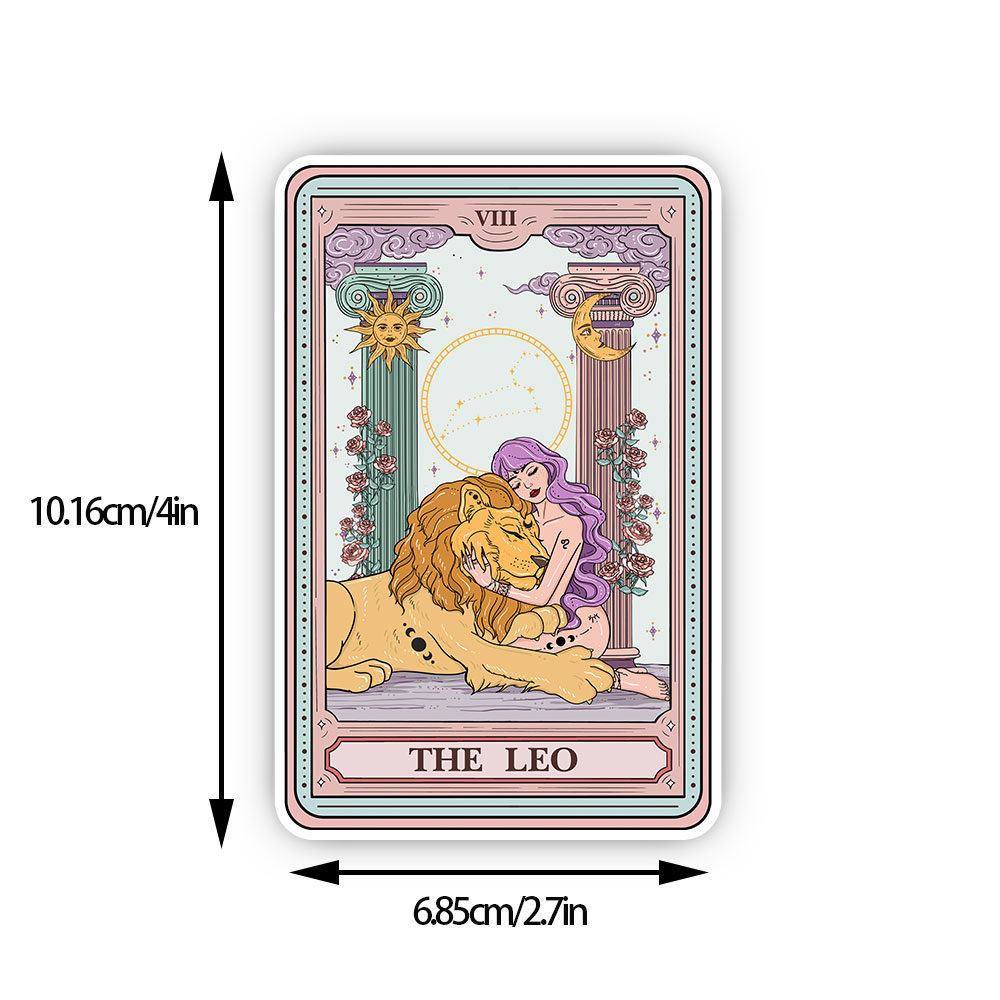 Purplehecate The Leo Goddess Tarot Sticker