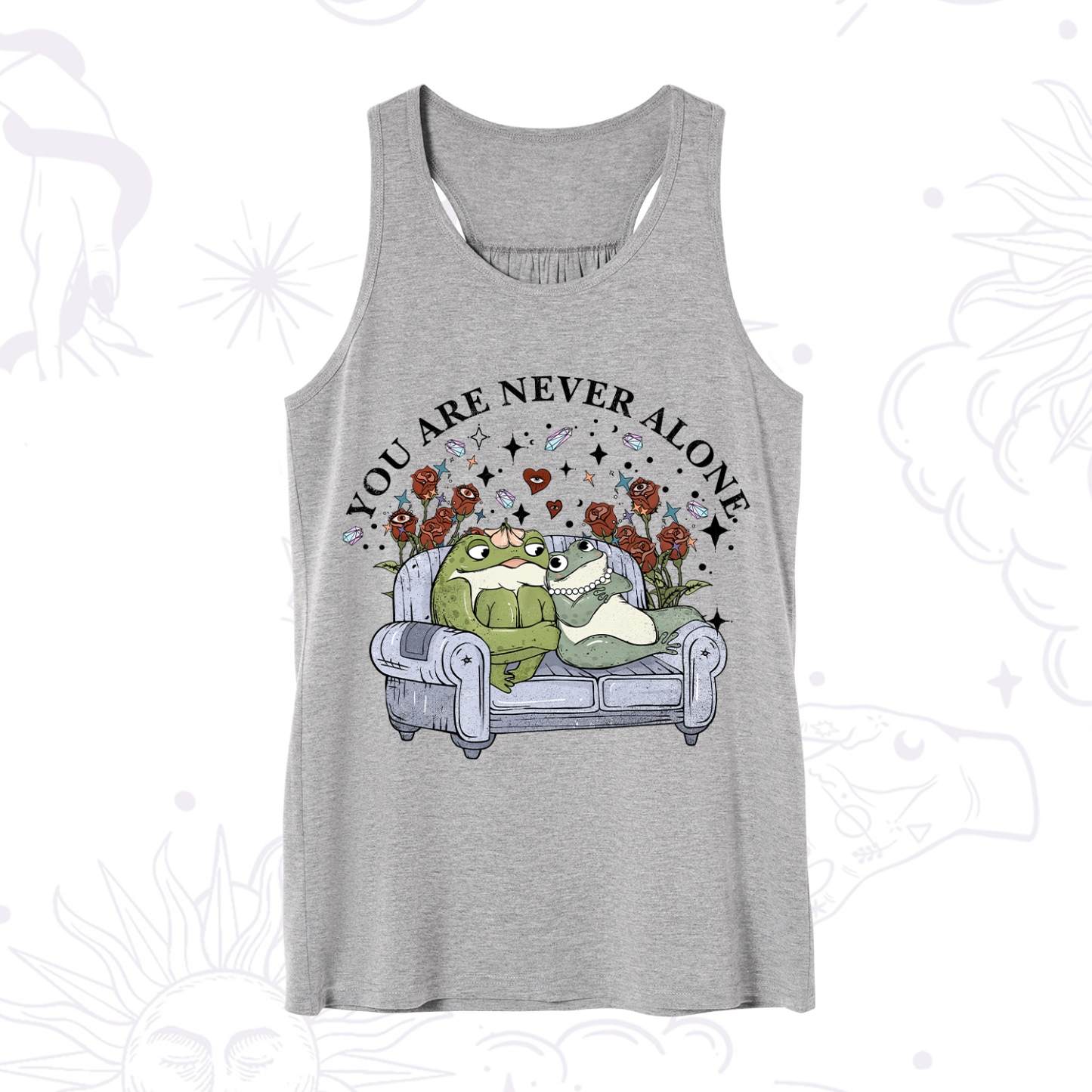Purplehecate Your Are Never Alone Tank