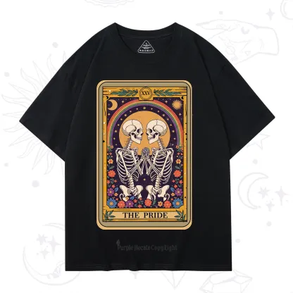 Purplehecate The Pride Skeleton Tarot T-Shirt