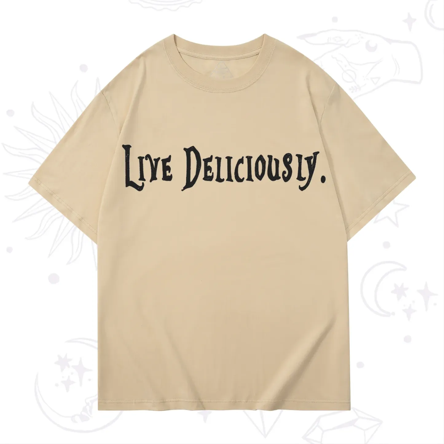 Purplehecate Live Deliciously T-Shirt