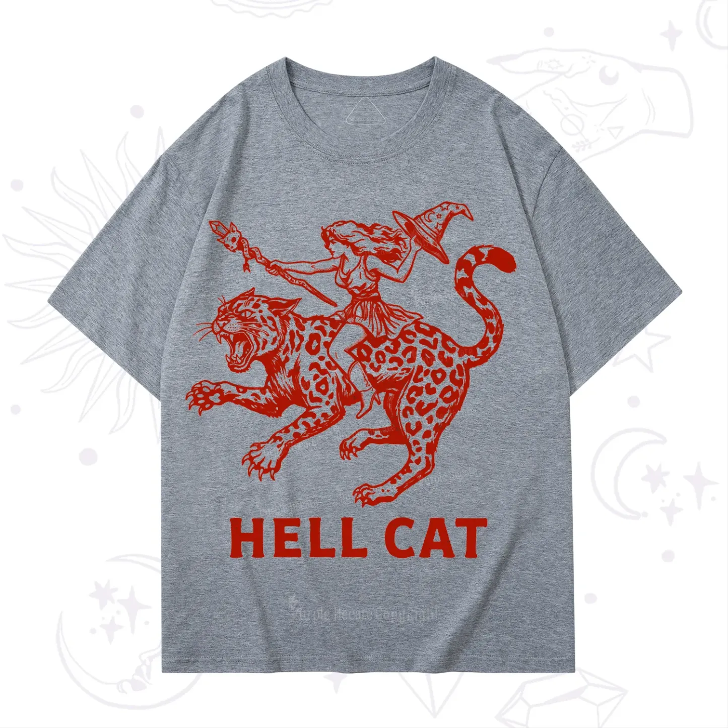 Purplehecate Hex Girl Hell Cat T-Shirt
