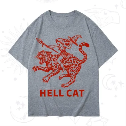 Purplehecate Hex Girl Hell Cat T-Shirt