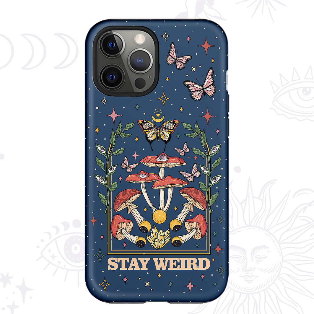 Purplehecate Stay Weird Phone Case