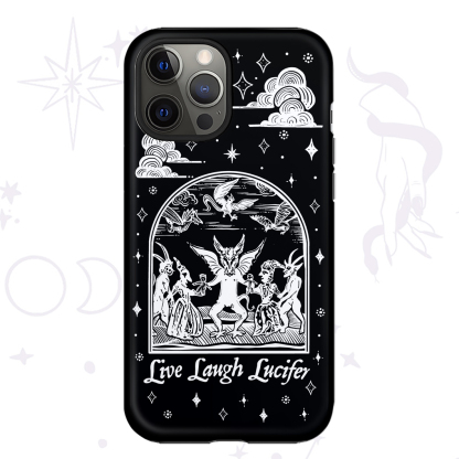 Purplehecate Live Laugh Lucifer Phone Case