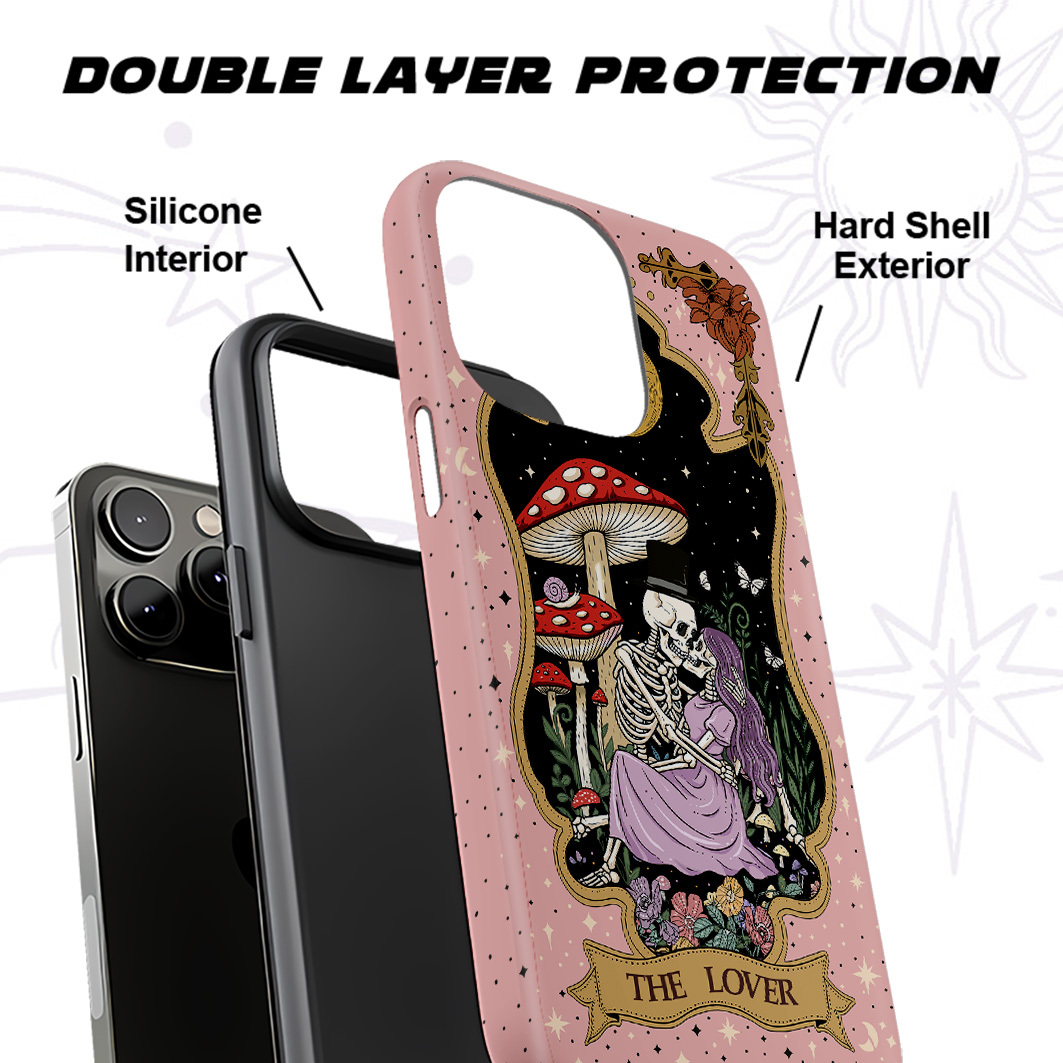 Purplehecate The Vintage Lover Tarot Ancient Mirror Phone Case