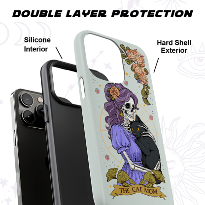 Purplehecate The Mystic Witch Cat Mom Phone Case