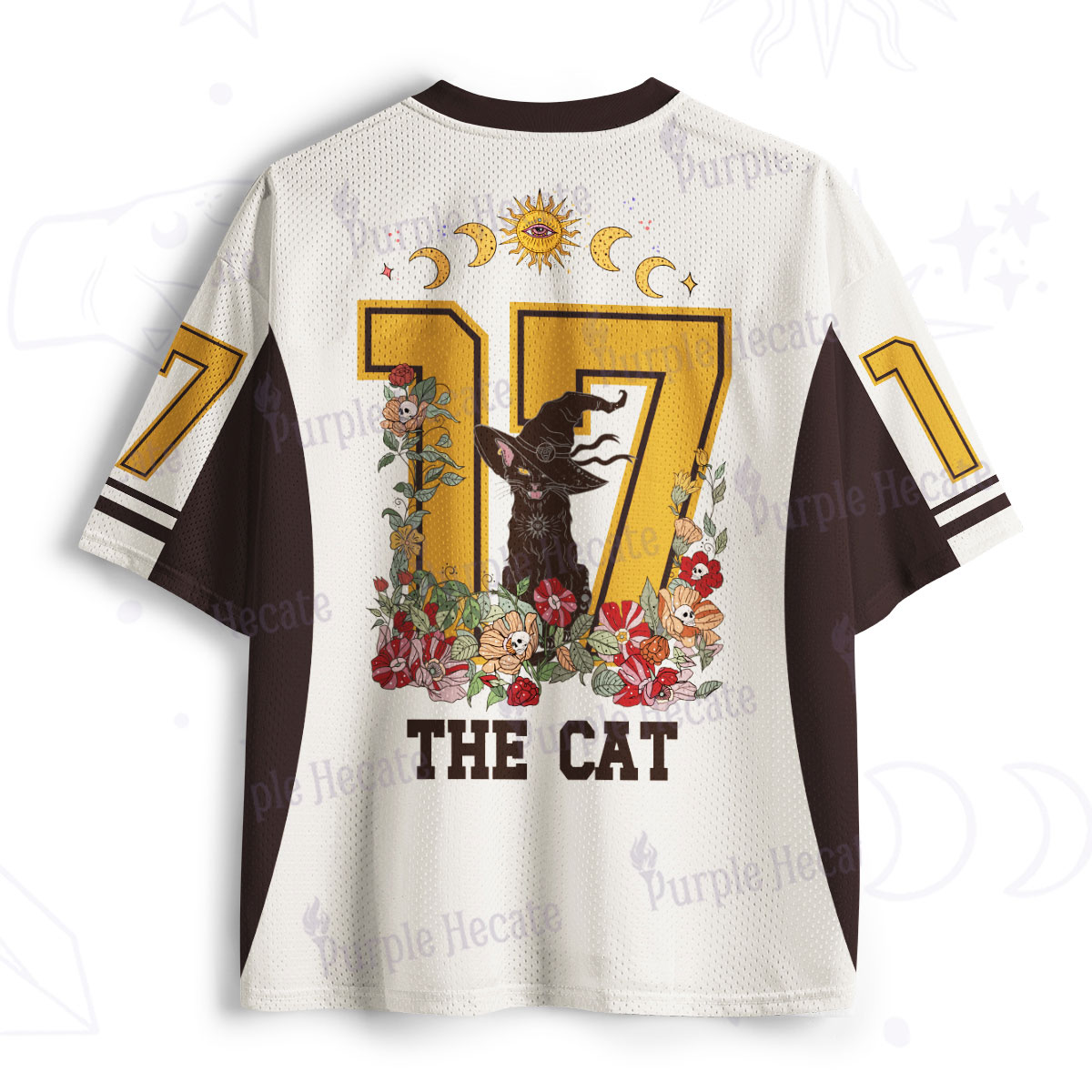 Purplehecate The Black Cat Mesh Jersey