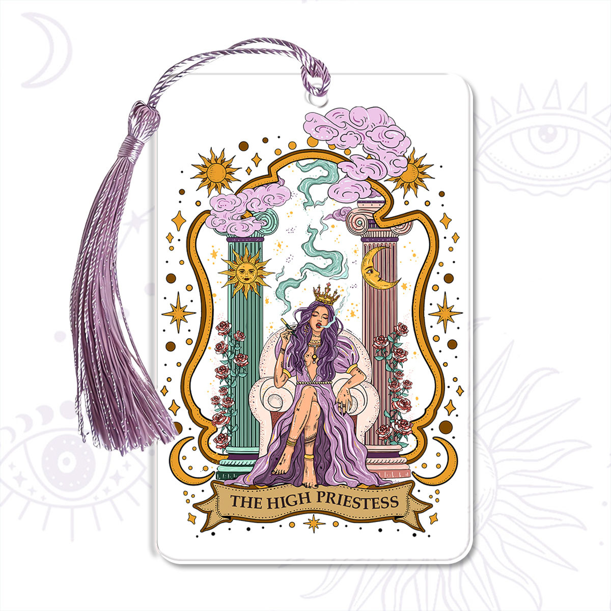 Purplehecate The High Priestess Goddess Bookmark